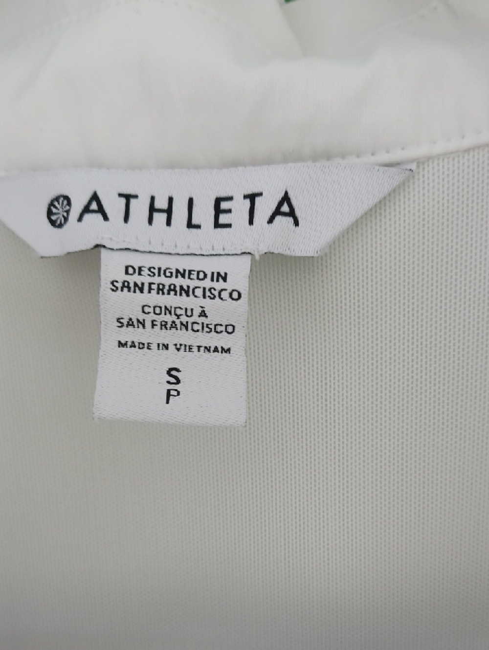Athleta Zip Front Top With Drawstring - Picture 2 of 8